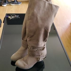 Knee high boots